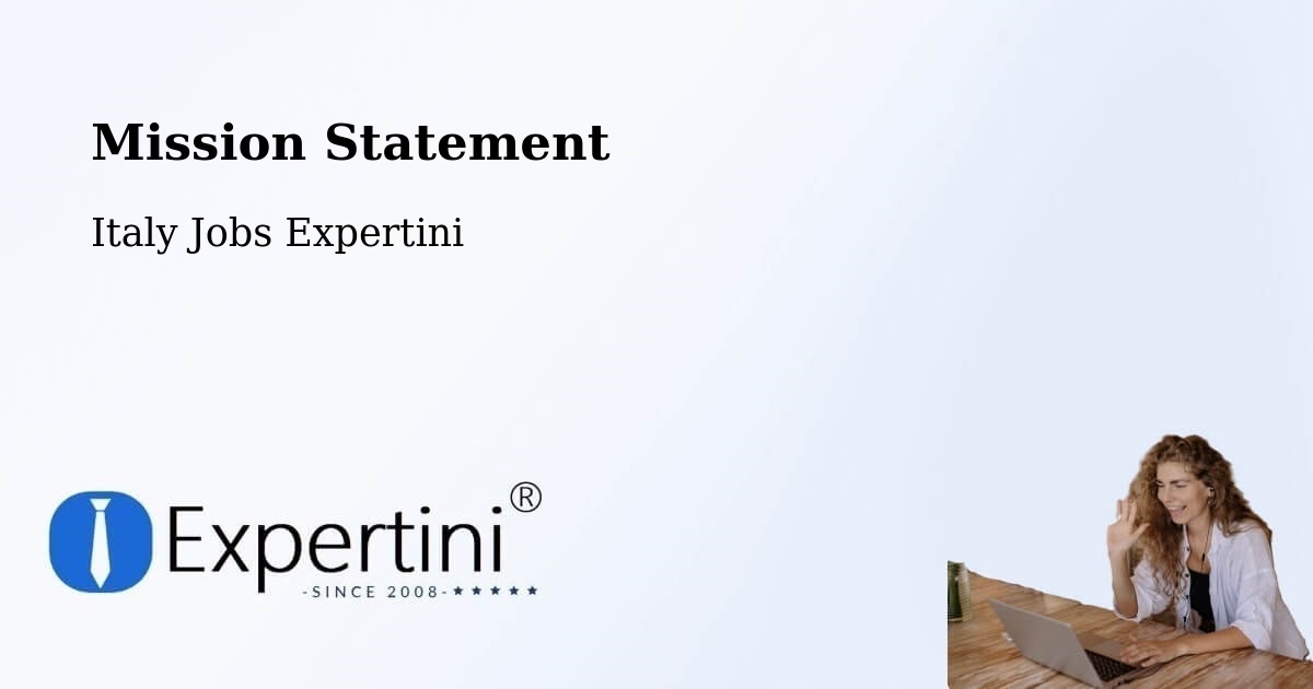 Corporate Mission – Arizzano - Italy Jobs Expertini